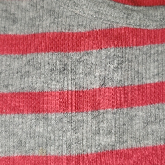 Gap Grey & Pink Striped Tank - Picture 5 of 7